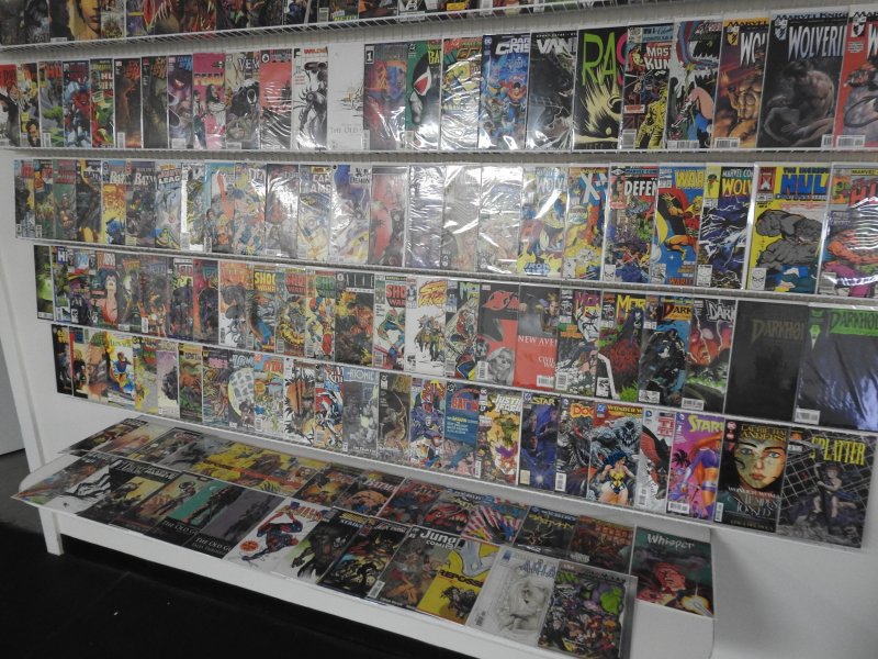 Huge Lot 140+ Comics W/ Wolverine, Batman, Hulk, +More! Avg VF Condition!
