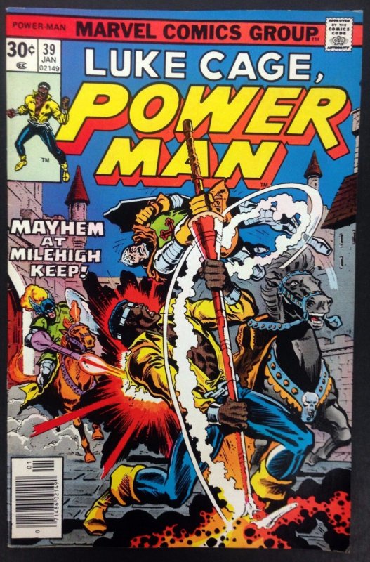 Power Man (1974) #39 VF (8.0) Luke Cage Hero for Hire