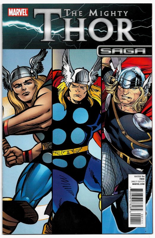 THOR Beside Himself! Both 1-Shot THOR Annual #1 2009, and Mighty THOR SAGA 2011