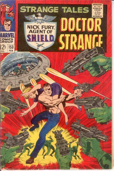 STRANGE TALES 153 GOOD   February 1967 COMICS BOOK