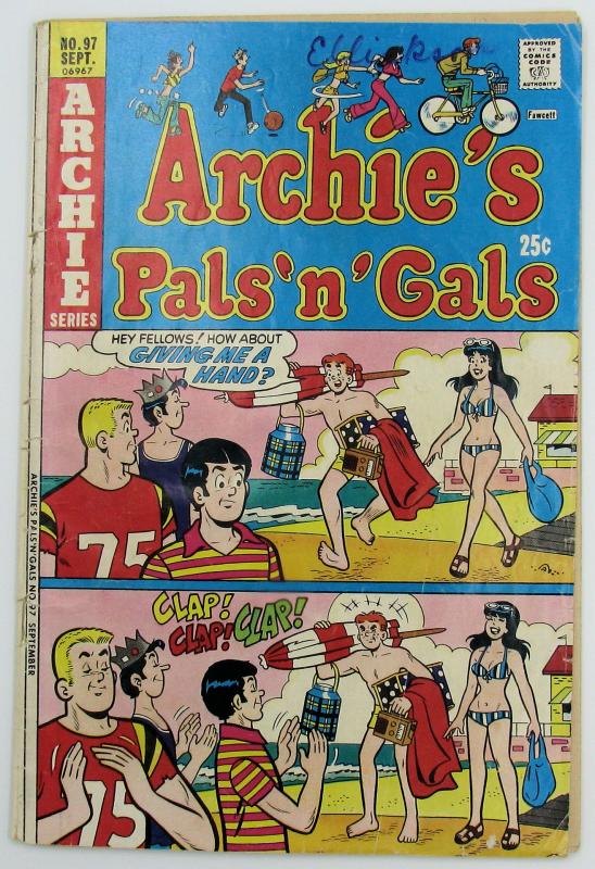 ARCHIE'S PALS 'N' GALS  #97  September 1975