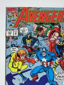 Avengers #343 1992 Marvel Comics VF/NM