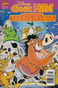 Disney Comic Hits #14 (Newsstand) FN ; Marvel | Lion King's Timon & Pumbaa