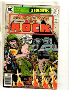 Lot Of 6 Our Army At War DC Comic Books Sgt. Rock # 285 294 295 296 299 300 FM1