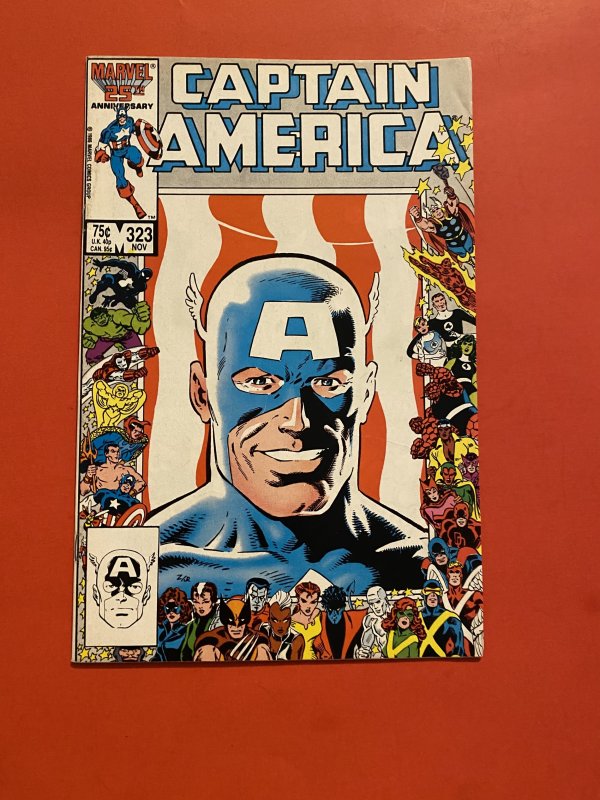 Captain America #323 (1986) Super patriot