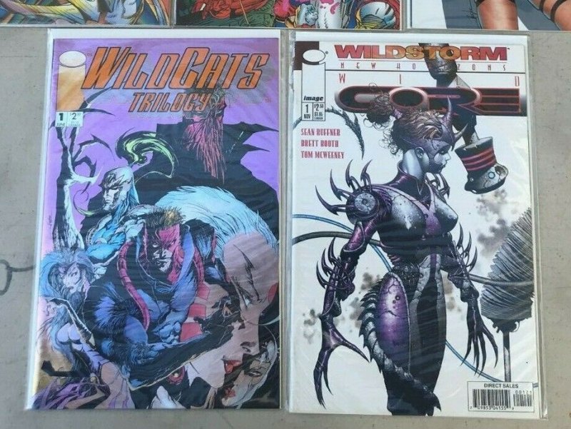 WILDCATS 5PC LOT (VF/NM) JIM LEE!! 1993