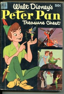 PETER PAN TREASURE CHEST #1 1953-GIANT 208 PAGES-CAPT HOOK-MICKEY MOUSE-fn