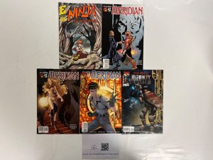 5 Indie Comics Meridian # 39 41 42 + Ninja # 37 + Bounty Hunter # 1 44 JS50