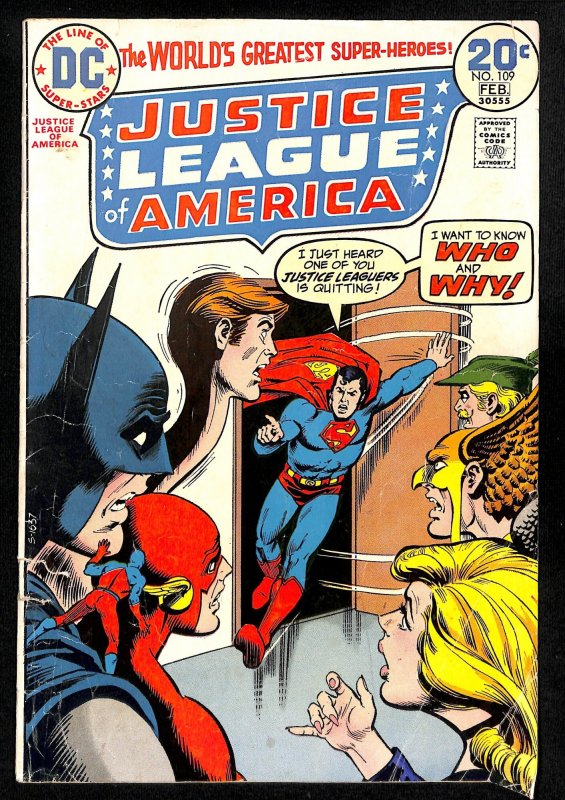 Justice League of America #109 (1974)