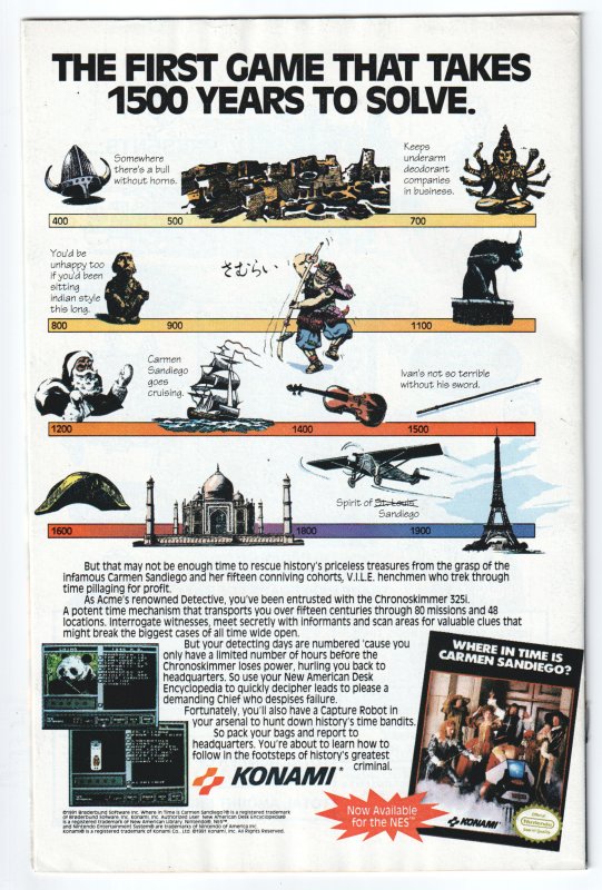 Teenage Mutant Ninja Turtles Adventures #28 (1992)