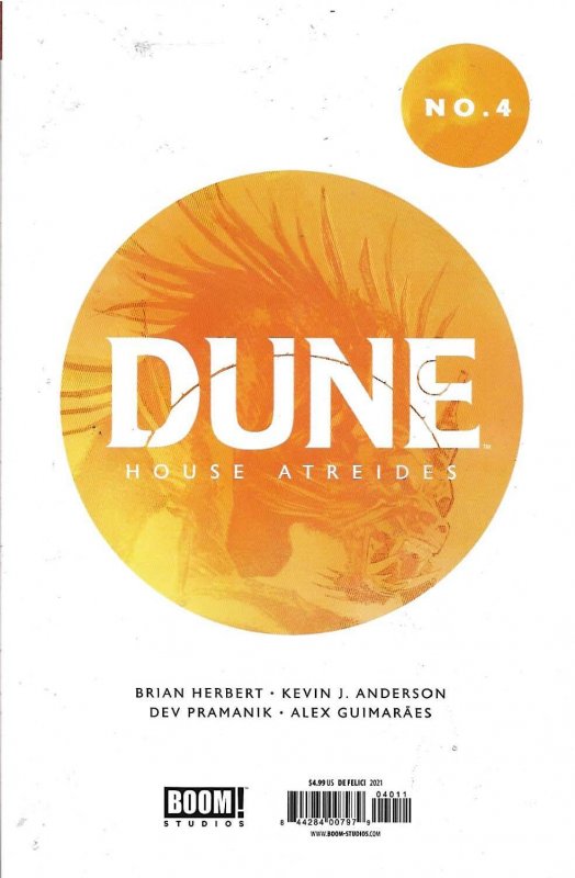 Dune: House #4 (2021) - NM+