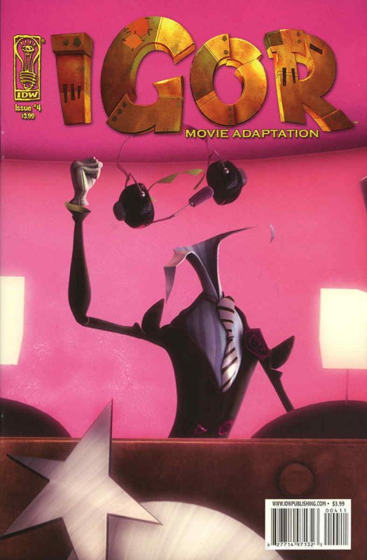 Igor Movie Adaptation #4 VF/NM; IDW | save on shipping - details inside