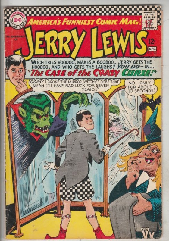 Jerry Lewis, the Adventures of #93 (Apr-66) VG/FN+ Mid-Grade Jerry Lewis