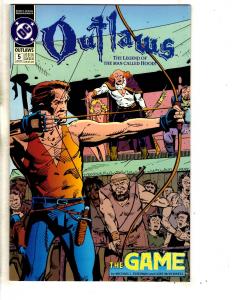 Lot Of 6 Outlaws DC Comic Books # 1 2 3 4 5 6 Mini Series The Hunt TP3