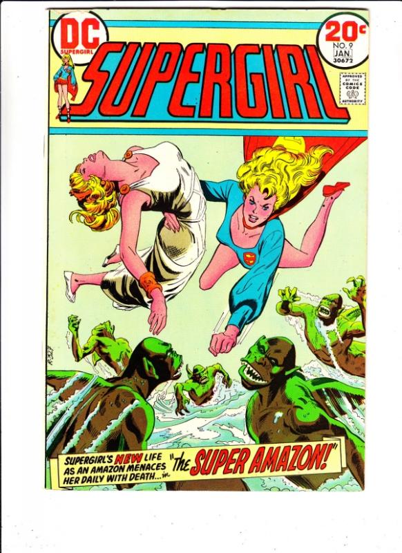 Supergirl #9 (Jan-74) VF High-Grade Super Girl (Linda Danvers)