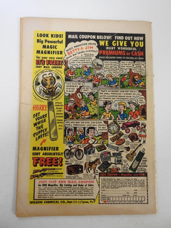 Adventure Comics #245 (1958) VG- Condition 1 in tear bc, moisture stains