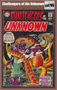Challengers of the Unknown 77 (1971) GD/VG Bronze Age DC Comics