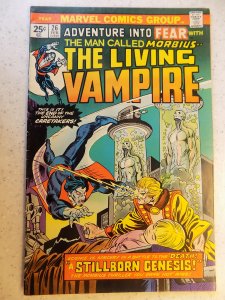 ADVENTURE INTO FEAR # 26 MARVEL MORBIUS MOVIE SOON VG/FN