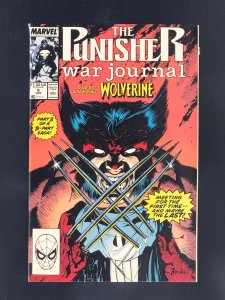 The Punisher War Journal #6 (1989) First Battle of Punisher vs Wolverine