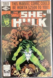 The Savage She-Hulk #8 Direct Edition (1980, Marvel) Man-Thing Appearance. NM