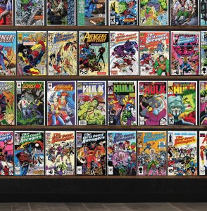 Huge Lot 150+ Comics with The Incredible Hulk, Eternal Warrior & More!