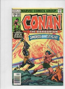 CONAN the BARBARIAN #85 FN/VF, Buscema, Ernie Chan, Howard, 1970 1978 