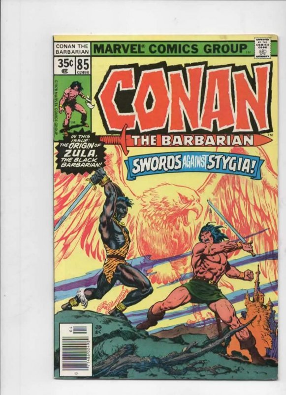 CONAN the BARBARIAN #85 FN/VF, Buscema, Ernie Chan, Howard, 1970 1978 