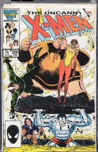 The Uncanny X-Men #206 (1986) X-Men