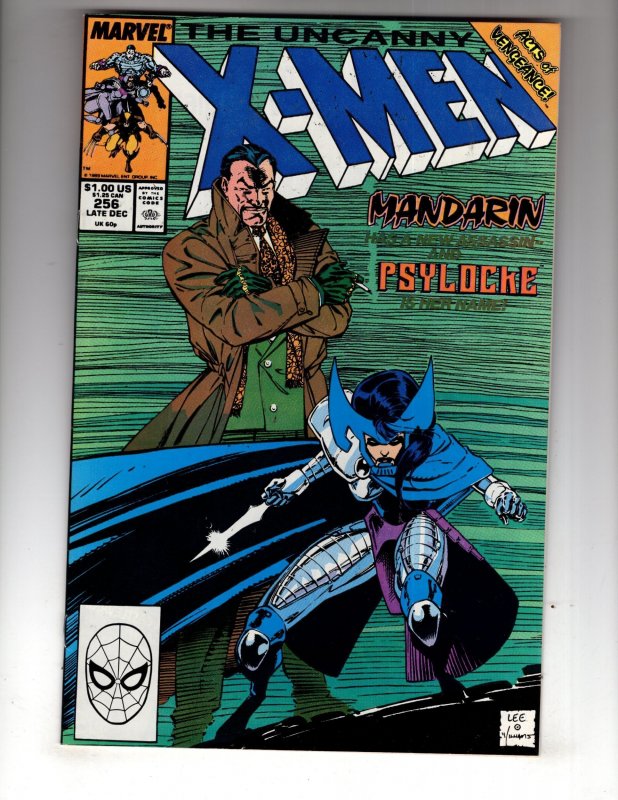 The Uncanny X-Men #256 (1989) 1st Appearance New PSYLOCKE !!! / EC#13