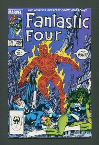 Fantastic Four #289  /  9.4 NM  /  April 1986