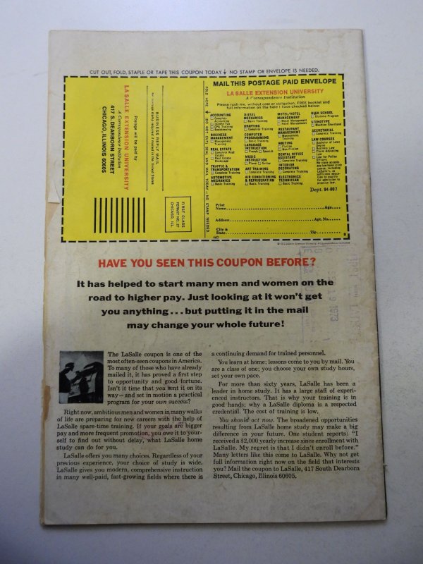 Hero for Hire #16 (1973) VG- Condition moisture stains, stamp bc