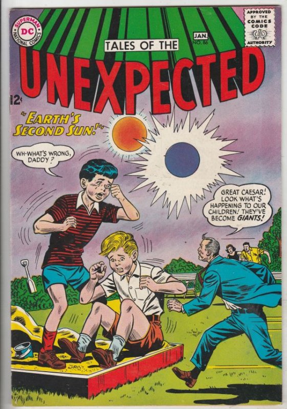 Tales of the Unexpected #86 (Jan-65) NM- High-Grade 