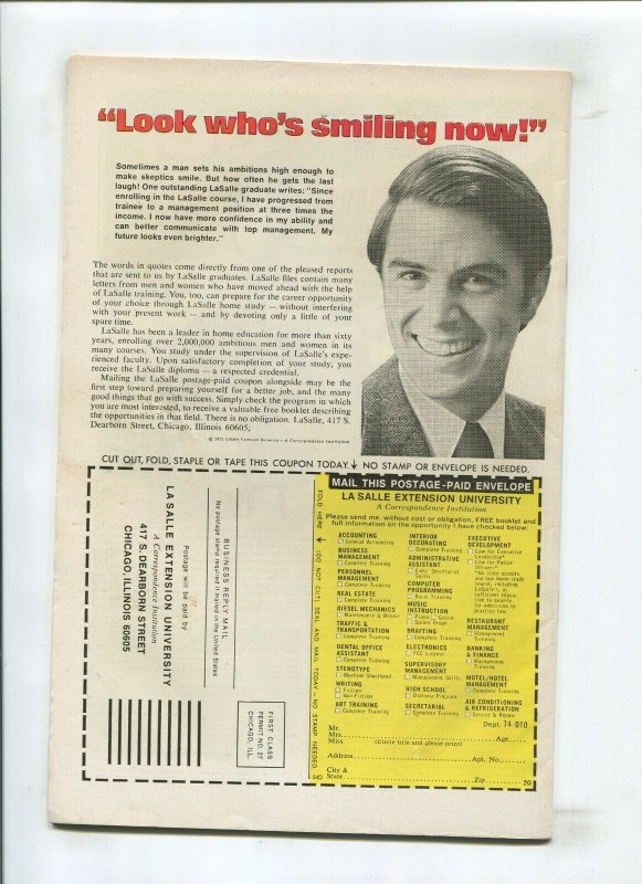 LUKE CAGE #30 (8.0) *FISHERMAN* PIRANHA 1976