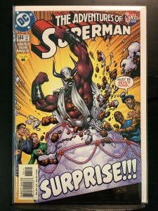 Adventures of Superman #584 Newsstand Edition (2000)