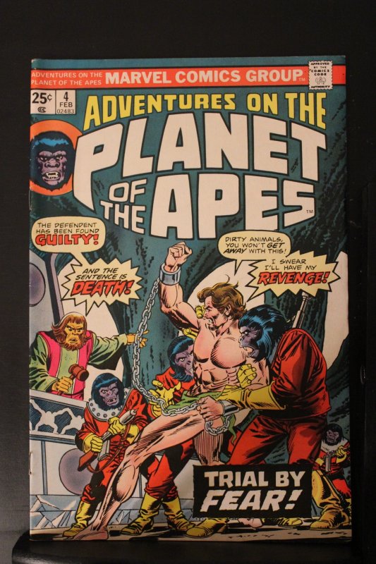 Adventures on the Planet of the Apes #4 (1976) High-Grade NM- Boca CERT Wow!