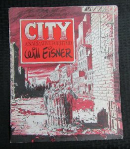 1980 CITY A NARRATIVE PORTFOLIO by Will Eisner SIGNED #788/1500