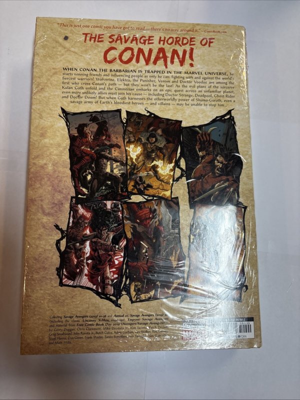 Savage The Avengers by Gerry Duggan Omnibus (Marvel Comics 2022) (Sealed) OPP