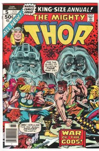 Thor Annual #5 (1976) Thor