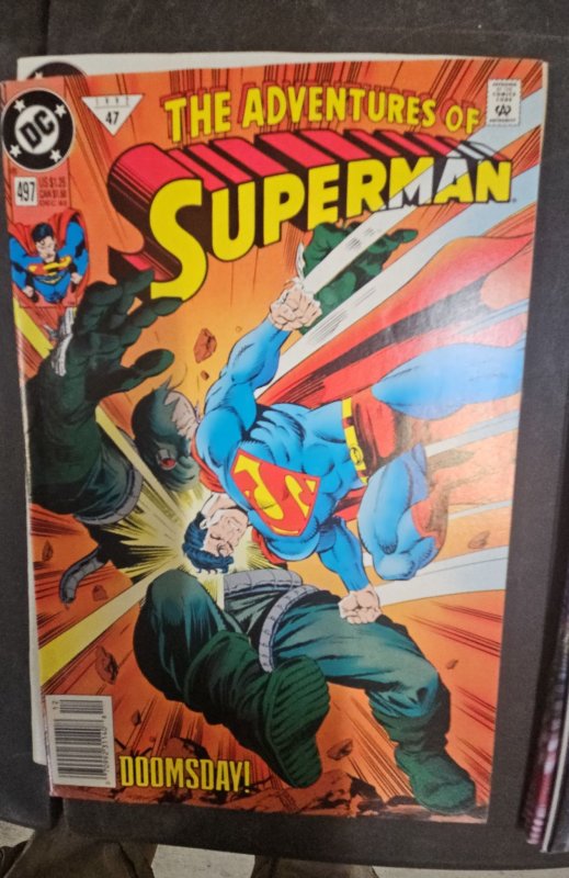 Adventures of Superman #497 (1992)