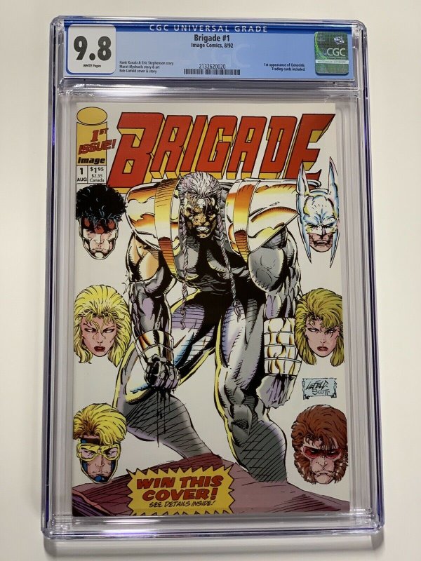 Brigade 1 Cgc 9.8 Image Comics