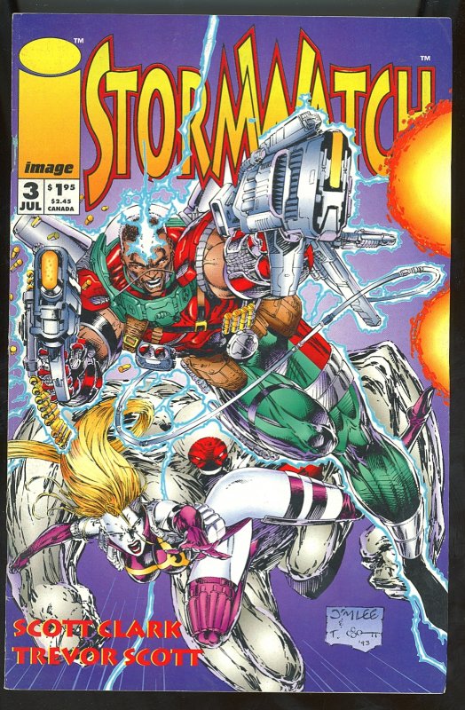 Stormwatch #3 (1993) Stormwatch [Key Issue]