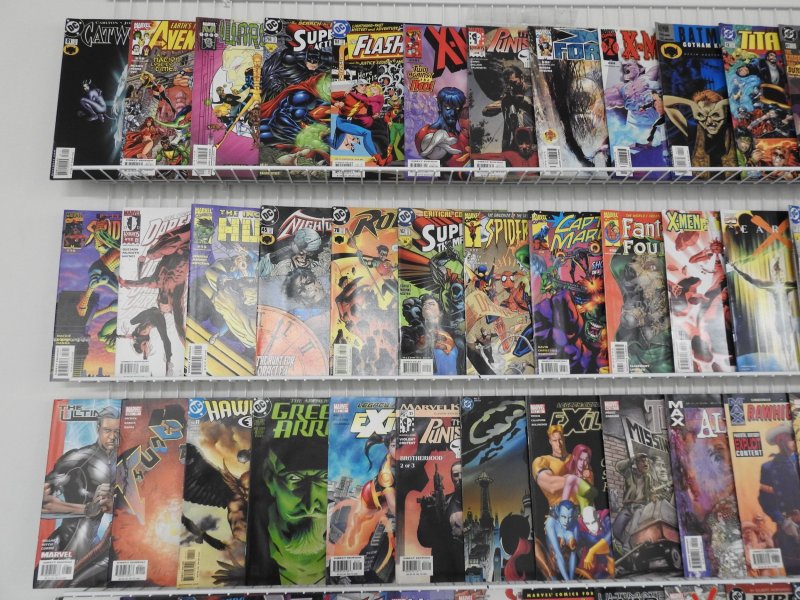 Huge Lot 200+ Comics W/ Spider-Man, Elektra, Superman, +More!