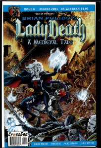 Brian Pulido's Lady Death: A Medieval Tale #6 (2003) Lady Death