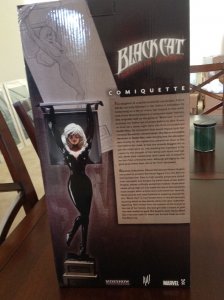 Sideshow Black Cat Comiquette statue MIB #0115/1500 Adam Hughes Spider-Man low #