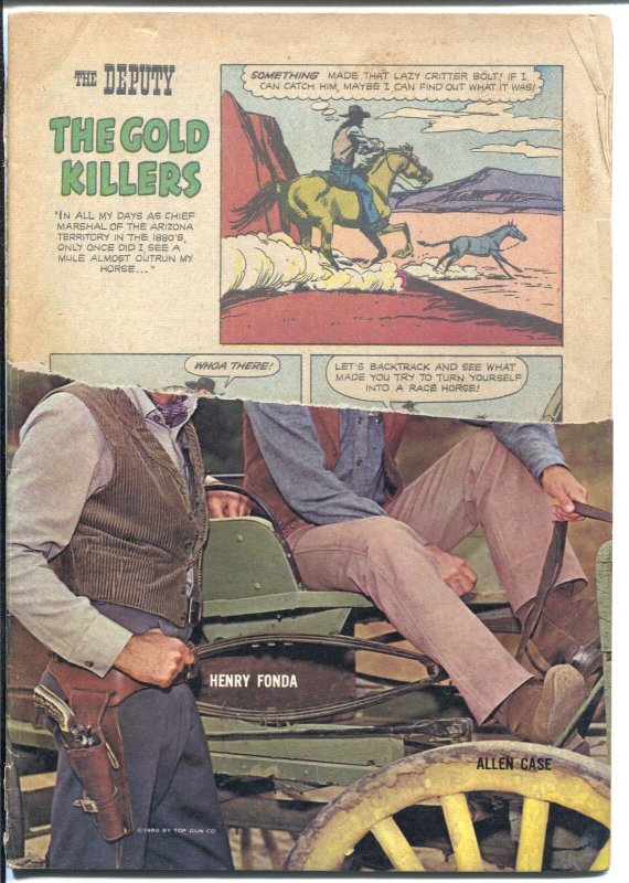 Deputy-Four Color Comics #1130 1960-Dell-Henry Fonda photo cover-P