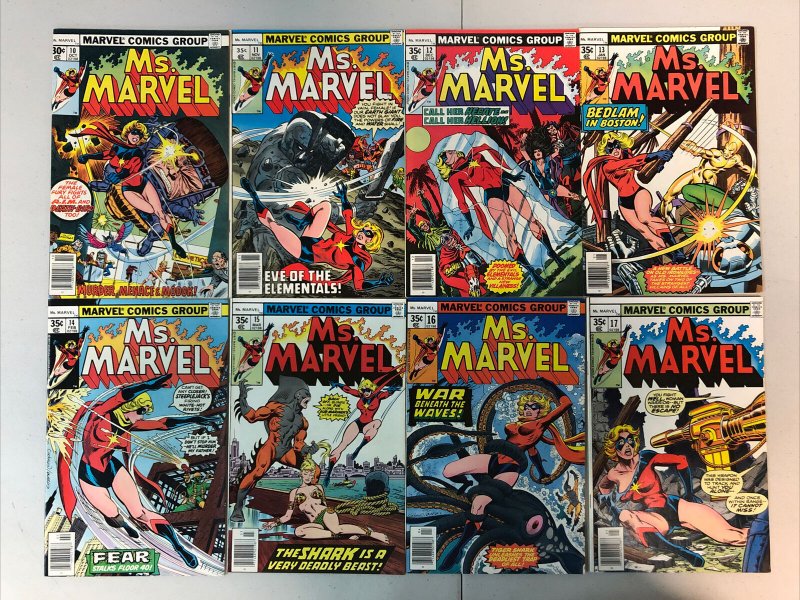 Ms.Marvel (1977) #2-23 Missing #18 (VF/NM) Set Marvel Comics