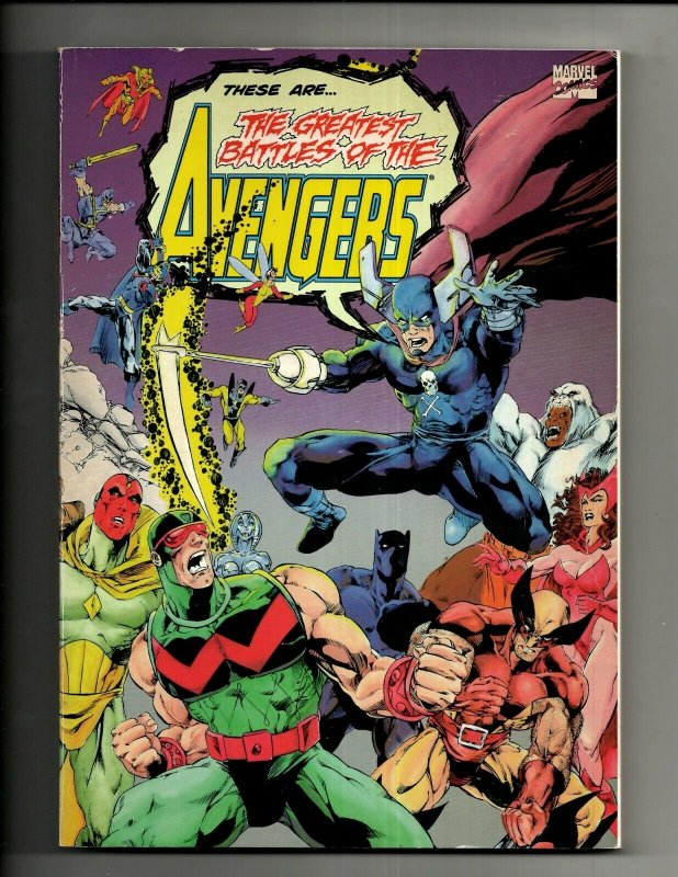 The Greatest Battles of the Avengers Marvel TPB Graphic Novel Comic Book NP11