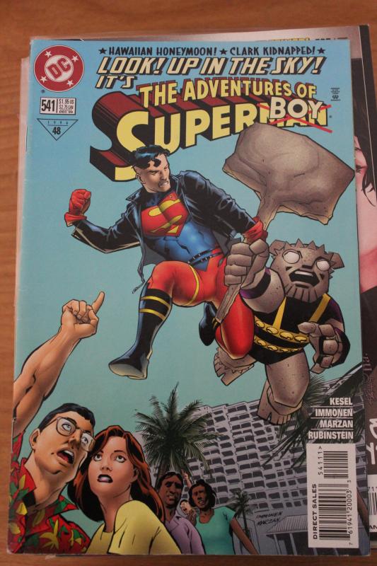 Adventures of Superman 541 7-0-fn-vf