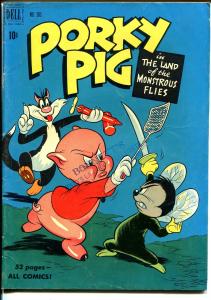 Porky Pig Four Color Comics #303 1951-Dell-Land of Monstrous Flies-VG