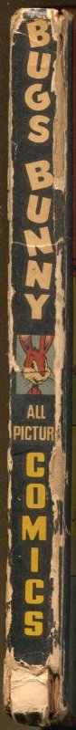 Bugs Bunny Tall Comic Book #530 1943-Whitman-Looney Tunes #s 1 & 5-G 